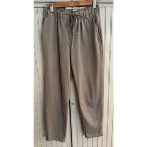 Joie drawstring cropped pant sz S